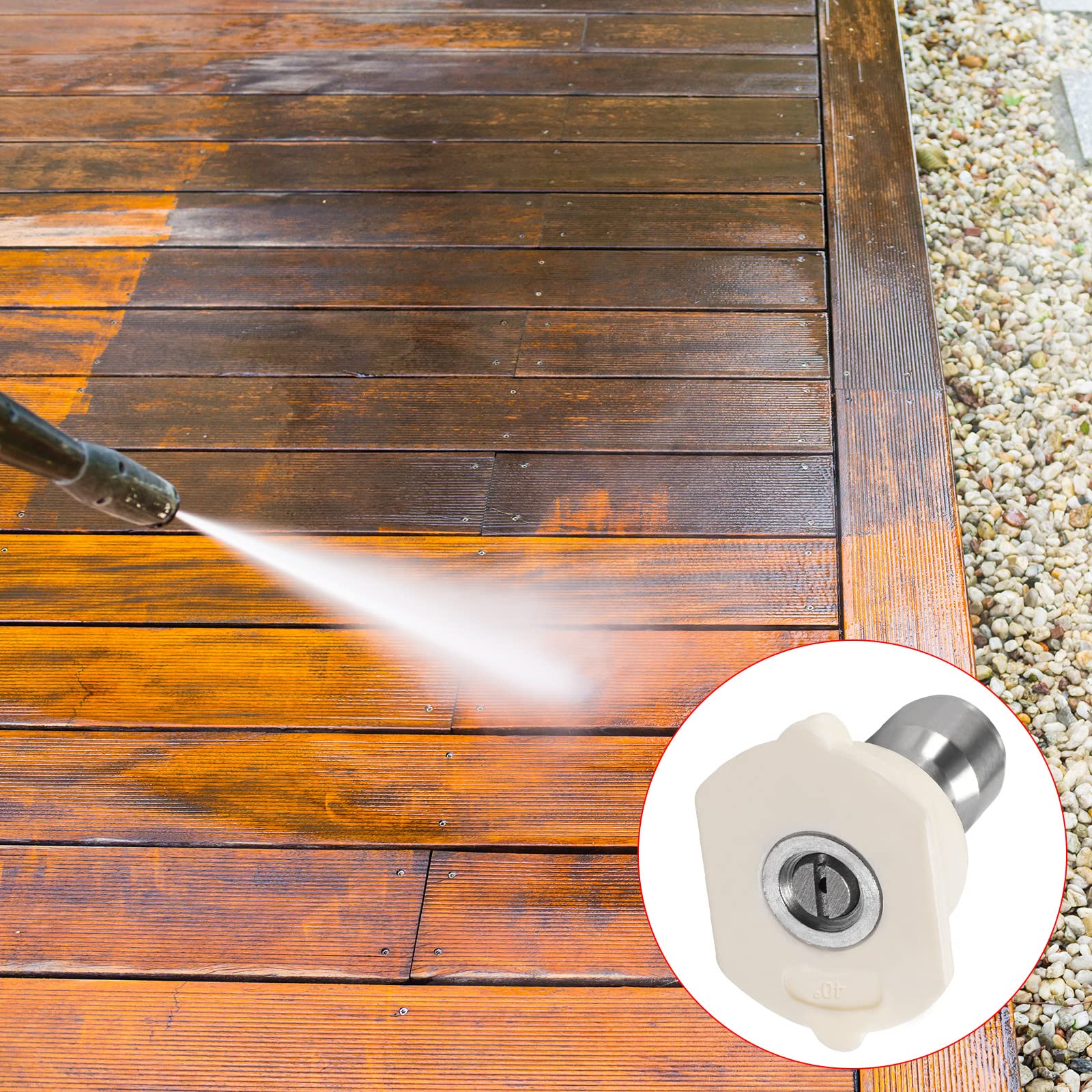 Amazon | METALLIXITY 高圧洗浄機ノズル先端 高圧先端ノズル 洗車機